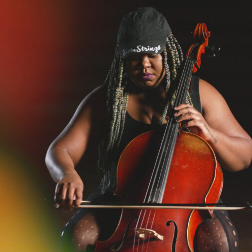 Monique Ross of SistaStrings, featured in Re/Sound: Songs of Wisconsin