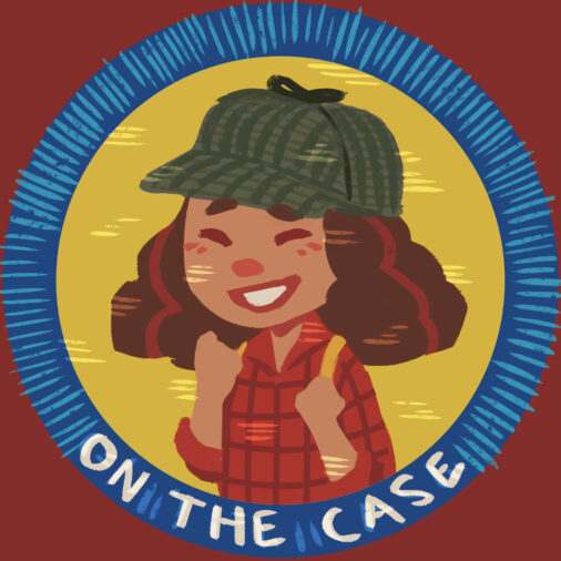 Illustration of Jo Wilder, the main character in Jo Wilder and the Capitol Case
