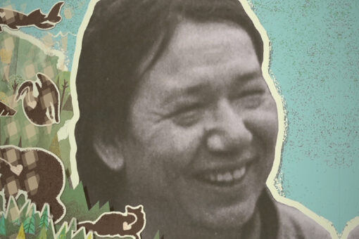 Illustration of Walter Bresette