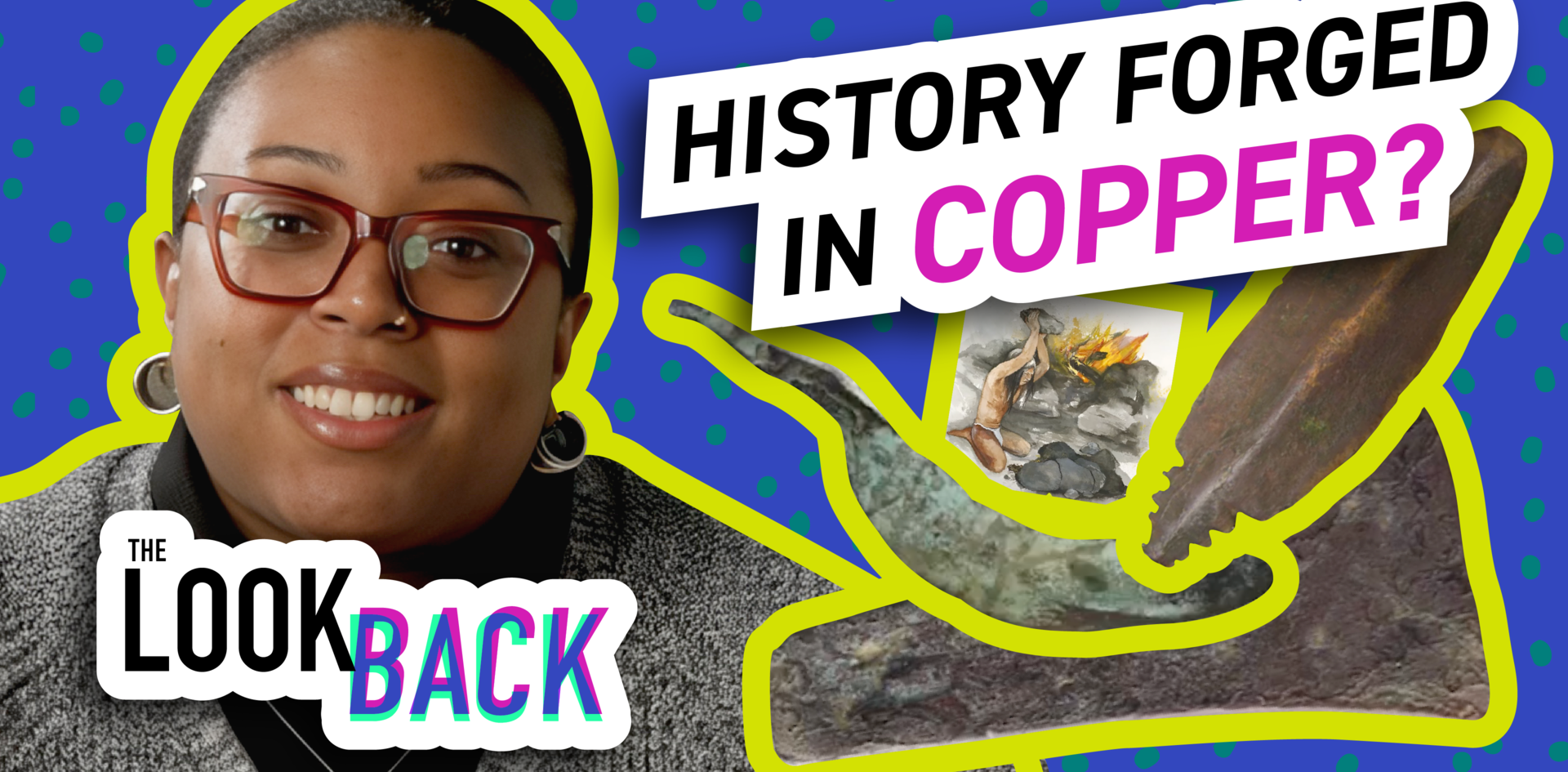 The Look Back logo with 