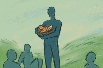 Thumbnail for Arts and Culture is an illustration of a person standing and playing guitar while others sit around that person and listen